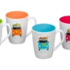 Juego De 4 Tazas Camper Smiles 350 Ml -Barbacoa Suministros Tienda 110049 619785