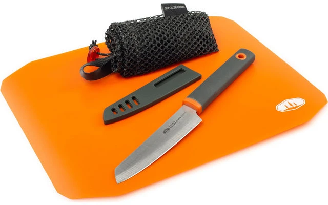 Tabla De Cortar Con Cuchillo GSI Santoku Cut+Prep 3 Tabla De Cortar Con Cuchillo GSI Santoku Cut+Prep