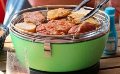 Feuerdesign Vesuvio Charcoal Grill / Table Grill Antracita -Barbacoa Suministros Tienda 291185 2024100