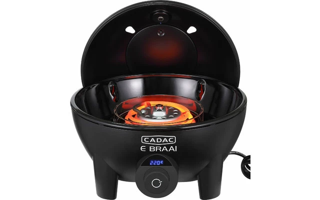 Cadac E-Braai Parrilla Eléctrica De Mesa 2300 W Negro 9 Cadac E-Braai Parrilla Eléctrica De Mesa 2300 W Negro - Imagen 7