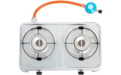 Estufa De 2 Fuegos Campingaz Cook CV 50 Mbar -Barbacoa Suministros Tienda 333233 2308906