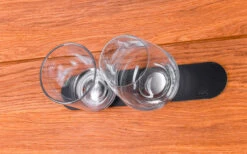 Silwy Barra De Metal De 25 Cm Con Revestimiento De Cuero Blanco -Barbacoa Suministros Tienda 336869 2618285