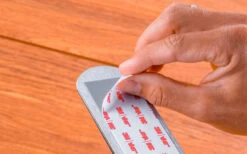 Silwy Barra De Metal De 25 Cm Con Revestimiento De Cuero Blanco -Barbacoa Suministros Tienda 337100 2618297