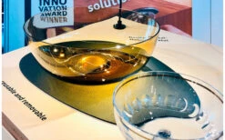 Salvamanteles Magnético Silwy Con Revestimiento De Cuero Grande Negro -Barbacoa Suministros Tienda 337103 2457259