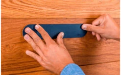 Silwy Barra De Metal De 25 Cm Con Revestimiento De Cuero Blanco -Barbacoa Suministros Tienda 337235 2618240