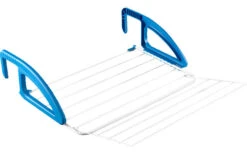 Metaltex Bries Calefacción Y Balcón Secador De Ropa Azul / Blanco -Barbacoa Suministros Tienda 352340 2435102