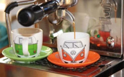 VW Collection T1 Bulli Juego De Tazas De Espresso 4 Piezas 100 Ml -Barbacoa Suministros Tienda 386296 2837840