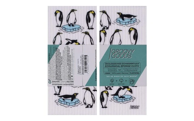 Tela De Esponja Ecológica GroovyGoods 20 X 17 Cm Aguacate 5 Tela De Esponja Ecológica GroovyGoods 20 X 17 Cm Aguacate - Imagen 3