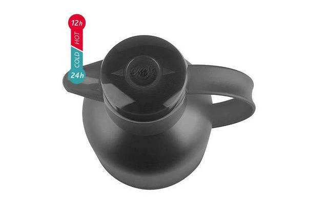 Jarra De Vacío Emsa Samba 1 Litro Negro Translúcido 5 Jarra De Vacío Emsa Samba 1 Litro Negro Translúcido - Imagen 3