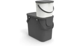 Papelera De Reciclaje Rotho Albula 25 Litros Verde Oscuro -Barbacoa Suministros Tienda 460517 3317690