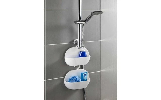 Wenko Shower Caddy Cocktail Negro 5 Wenko Shower Caddy Cocktail Negro - Imagen 3