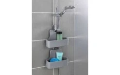 Wenko Shower Caddy Mod. Barcelona Antracita -Barbacoa Suministros Tienda 487275 3484410