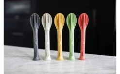 Koziol Klikk Juego De Cubiertos De Bolsillo 3 Piezas Verde Hoja De La Naturaleza -Barbacoa Suministros Tienda 502955 3431277