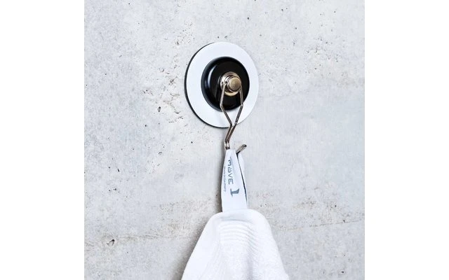 Silwy The One Magnet Hook Incl. Metal Nano Gel Pad Blanco / Negro 4 Silwy The One Magnet Hook Incl. Metal Nano Gel Pad Blanco / Negro - Imagen 2