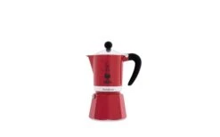 Bialetti Espresso Maker Arco Iris Rojo 3 Tazas 150 Ml -Barbacoa Suministros Tienda 525977 3479698