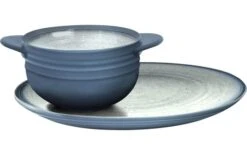 Brunner Soup Set Tuscany Vajilla De 2 Piezas Azul