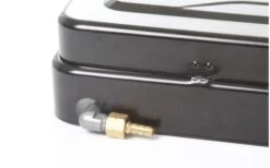 Estufa De Gas Brunner Phoenix 2 Llamas 50mbar Sin Fusible De Encendido 45,9 X 29,6 X H8,2 Cm Negro -Barbacoa Suministros Tienda 538324 3676820