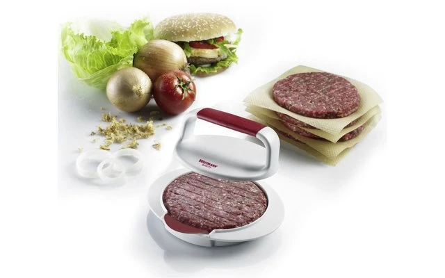 Westmark Hamburgermaker Con Elevador Blanco/rojo 3 Westmark Hamburgermaker Con Elevador Blanco/rojo