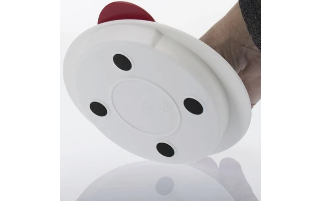 Westmark Hamburgermaker Con Elevador Blanco/rojo 4 Westmark Hamburgermaker Con Elevador Blanco/rojo - Imagen 2