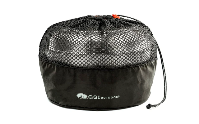 GSI Base Inoxidable Camper Set De Cocina Medio 6 Piezas 2 Ollas 2 / 3 Litros Sartén 22,8 Cm 6 GSI Base Inoxidable Camper Set De Cocina Medio 6 Piezas 2 Ollas 2 / 3 Litros Sartén 22,8 Cm - Imagen 4