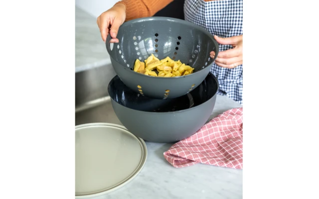 Koziol Colador Palsby Escurridor Naturaleza Hoja Verde 3 Koziol Colador Palsby Escurridor Naturaleza Hoja Verde