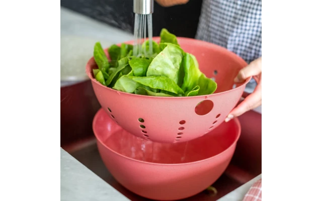 Koziol Colador Palsby Escurridor Naturaleza Hoja Verde 4 Koziol Colador Palsby Escurridor Naturaleza Hoja Verde - Imagen 2