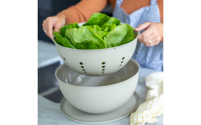 Koziol Colador Palsby Escurridor Naturaleza Hoja Verde 8 Koziol Colador Palsby Escurridor Naturaleza Hoja Verde - Imagen 6