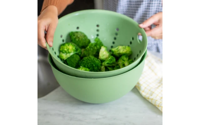 Koziol Colador Palsby Escurridor Naturaleza Hoja Verde 7 Koziol Colador Palsby Escurridor Naturaleza Hoja Verde - Imagen 5