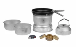 Trangia Trangiakök 25-4 HA Juego De Cocina Para Camping De 4 Piezas Con Quemador Spirit 1 -Barbacoa Suministros Tienda 608915 4337571