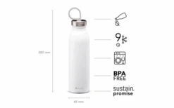 Taza De Acero Inoxidable Aislante Aladdin Chilled Thermavac De 0,55 Litros Snow White -Barbacoa Suministros Tienda 617043 4465263