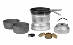 Trangia Trangiakök 25-4 HA Juego De Cocina Para Camping De 4 Piezas Con Quemador Spirit 1 -Barbacoa Suministros Tienda 621627 4337587
