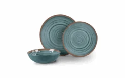 Vajilla De Melamina Kampa Terracotta 12 Piezas