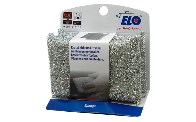 Juego De 2 Esponjas Para Fregadero Elo Plateadas 3 Juego De 2 Esponjas Para Fregadero Elo Plateadas