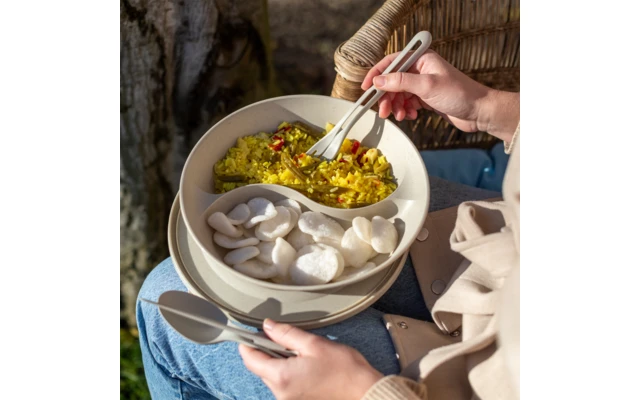 Koziol Connect Separee Plato Menú Con Tapa 1,5 Litros Nature Desert Sand 3 Koziol Connect Separee Plato Menú Con Tapa 1,5 Litros Nature Desert Sand