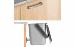 Papelera Metaltex Gris -Barbacoa Suministros Tienda 737120 4966172 1