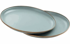 Barebones Plato 2 Piezas 27,9 X 27,9 X 1,9 Cm Cáscara De Huevo -Barbacoa Suministros Tienda 772271 5135891